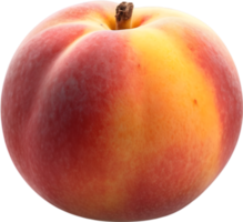 ai generativ Pfirsich Frucht, frisch Pfirsiche png