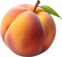 ai generativ persika frukt, färsk persikor png
