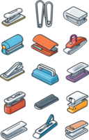 clipboard icons set, cartoon style clipboard icons set, clipboard icons set, clipboard  ai generative png