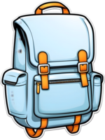 Karikatur Rucksack, Rucksack, Rucksack Clip Art, Rucksack Clip Art, Rucksack Clip Art, Rucksack ai generativ png