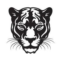 Panther Head Vector Art, Image and Design