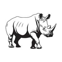 Rhinocreos Vector Image, Design And Illustration