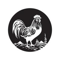 Rooster logo vector, Art and Design vector