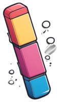 cartoon  eraser  ai generative png