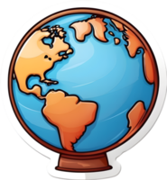 globe clipart ai génératif png