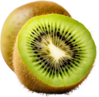 ai generatief ,kiwi fruit, vers kiwi, png