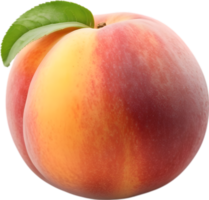 AI generative Peach fruit, Fresh peaches png