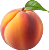 ai generativ Pfirsich Frucht, frisch Pfirsiche png