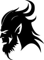 Beast - Black and White Isolated Icon - Vector illustration