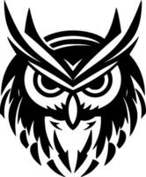 Owl - High Quality Vector Logo - Vector illustration ideal for T-shirt graphic