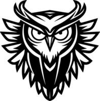 Owl - High Quality Vector Logo - Vector illustration ideal for T-shirt graphic