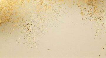 Japanese paper background texture with gold foil particles frame, background image, AI generated photo