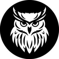 Owl - High Quality Vector Logo - Vector illustration ideal for T-shirt graphic