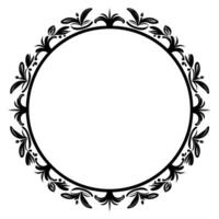 gratis Clásico decorativo ornamental circulo marco vector, redondo vector ornamental marco