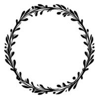 gratis Clásico decorativo ornamental circulo marco vector, redondo vector ornamental marco