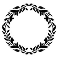 gratis Clásico decorativo ornamental circulo marco vector, redondo vector ornamental marco