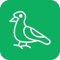 Seagull Vector Icon Design Illustration