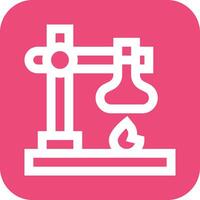 Bunsen Burner Vector Icon Design Illustration