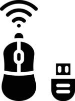 Wireless mouse Vector Icon Design Illustration