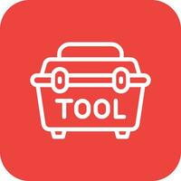 Tool box Vector Icon Design Illustration