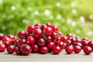 Cranberry. background. AI Generative Pro Photo