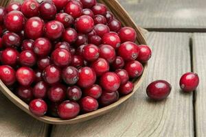Cranberry. background. AI Generative Pro Photo