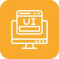 Ui design Vector Icon Design Illustration