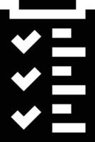 Checklist Vector Icon Design Illustration