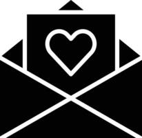 Love Letter Vector Icon Design Illustration