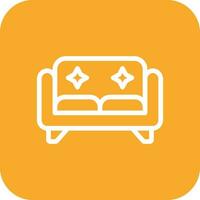 Sofa Vector Icon Design Illustration