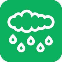 Acid Rain Vector Icon Design Illustration