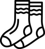 Sock Vector Icon Design Illustration