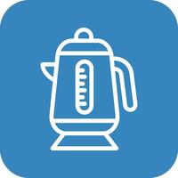 Electric Kettle Vector Icon Design Illustration