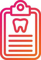 Dental Checkup Vector Icon Design Illustration