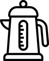 Electric Kettle Vector Icon Design Illustration