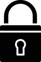 Padlock Vector Icon Design Illustration