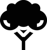 Broccoli Vector Icon Design Illustration