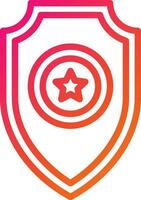 Shield Vector Icon Design Illustration