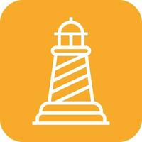 Lighthouse Vector Icon Design Illustration