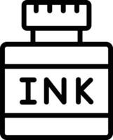 Ink Vector Icon Design Illustration