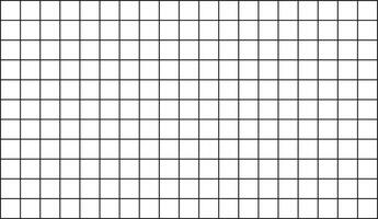 Square grid line pattern, vector graph texture on white background