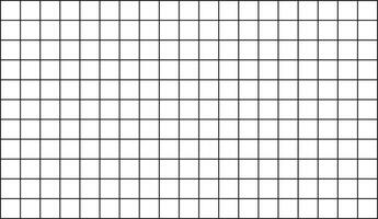 Square grid line pattern, vector graph texture on white background