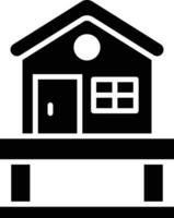 Cottage Vector Icon Design Illustration