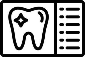 X Ray Vector Icon Design Illustration