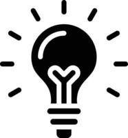 Light bulb Vector Icon Design Illustration