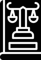 Company Law Vector Icon Design Illustration