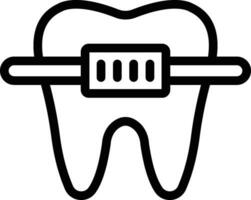 Braces Vector Icon Design Illustration