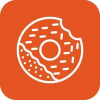 Donut Vector Icon Design Illustration