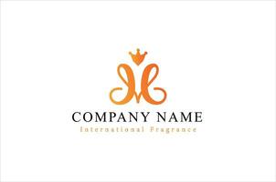 Logo Identity for Branding, Business, Parfume, Fasion and Luxury Brand vector