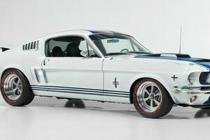 1968 Ford Mustang Shelby GT500.  AI Generative Pro Photo